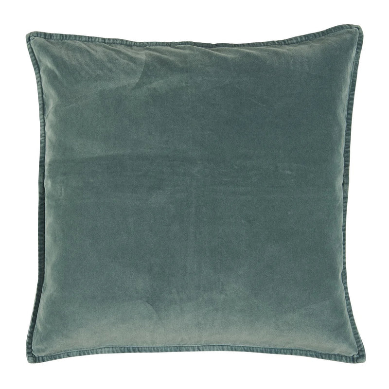 Pudebetræk (50x50 cm) * Velour - Emerald Green