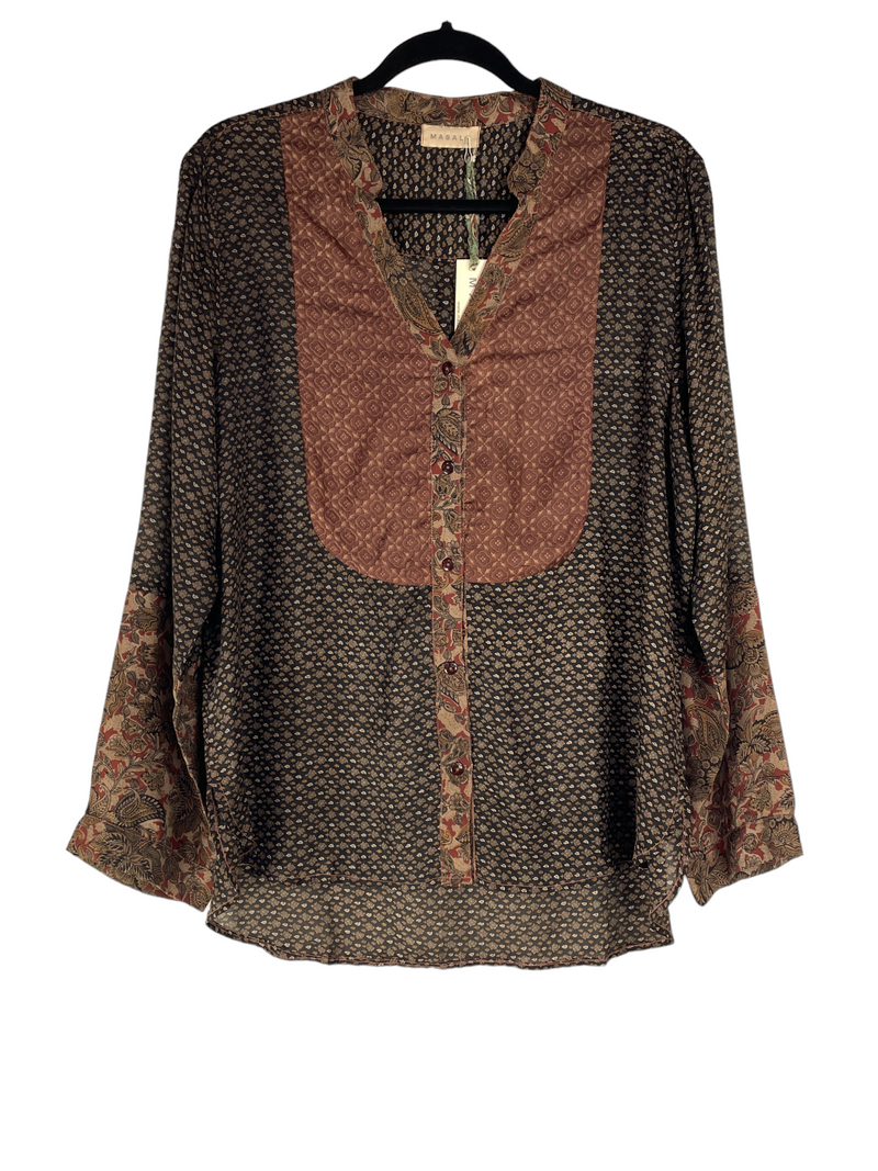 Bluse - Sari Silke - Masala