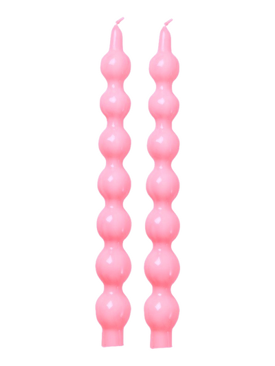 Curvy stearinlys * Soft pink