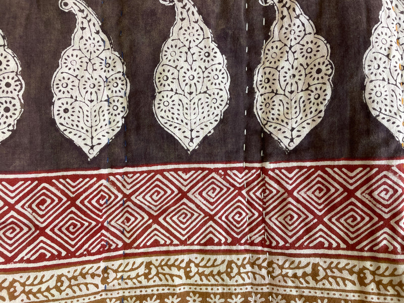 Vattæppe - Sari, bomuld (140x200 cm) * No M15
