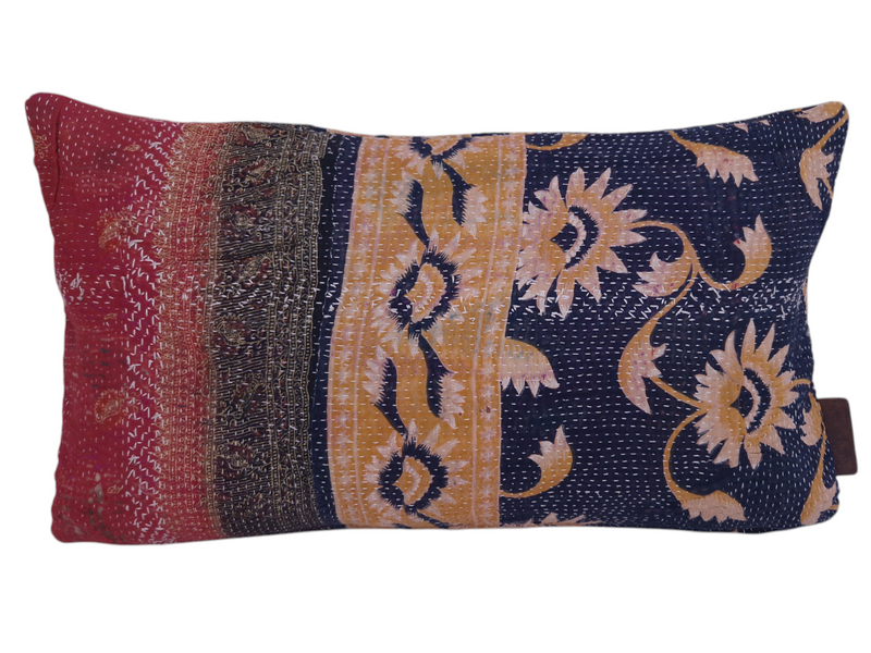 Pudebetræk (30x50 cm) * Sari, Kantha * No 142-1