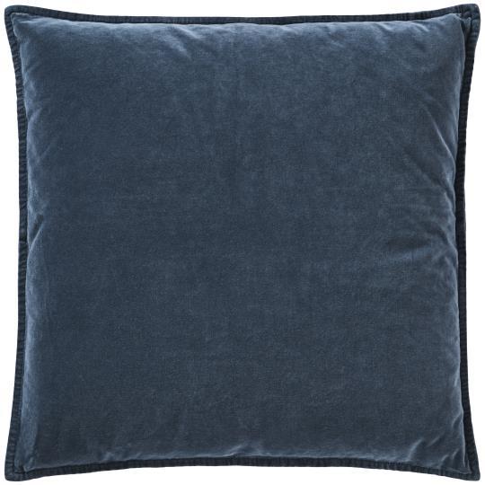 Pudebetræk (50x50 cm) * Velour - Historical blue