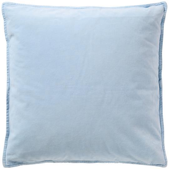 Pudebetræk (50x50 cm) * Velour - Nordic sky