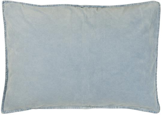 Pudebetræk (50x70 cm) * Velour - Blue Shade