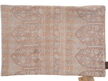 Pudebetræk (50x70 cm) * Sari, Silke/velour * No 108-8