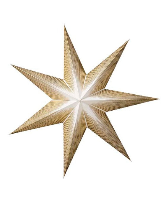 Stjerne - Moonlight Gold (50 cm)